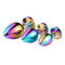 Rainbow Color Trainer Kit Personalised Butt Plug Gem Jeweled Anales Cute Butt Plugs